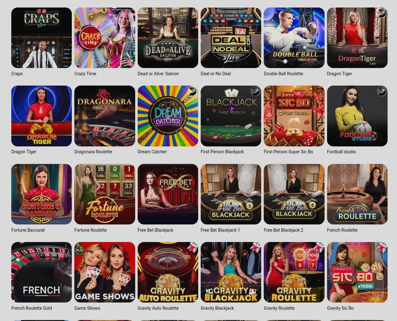 Gratowin live casino i sloty online